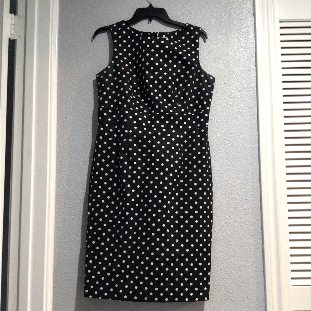 Merona Retro-Look Polka Dot Dress